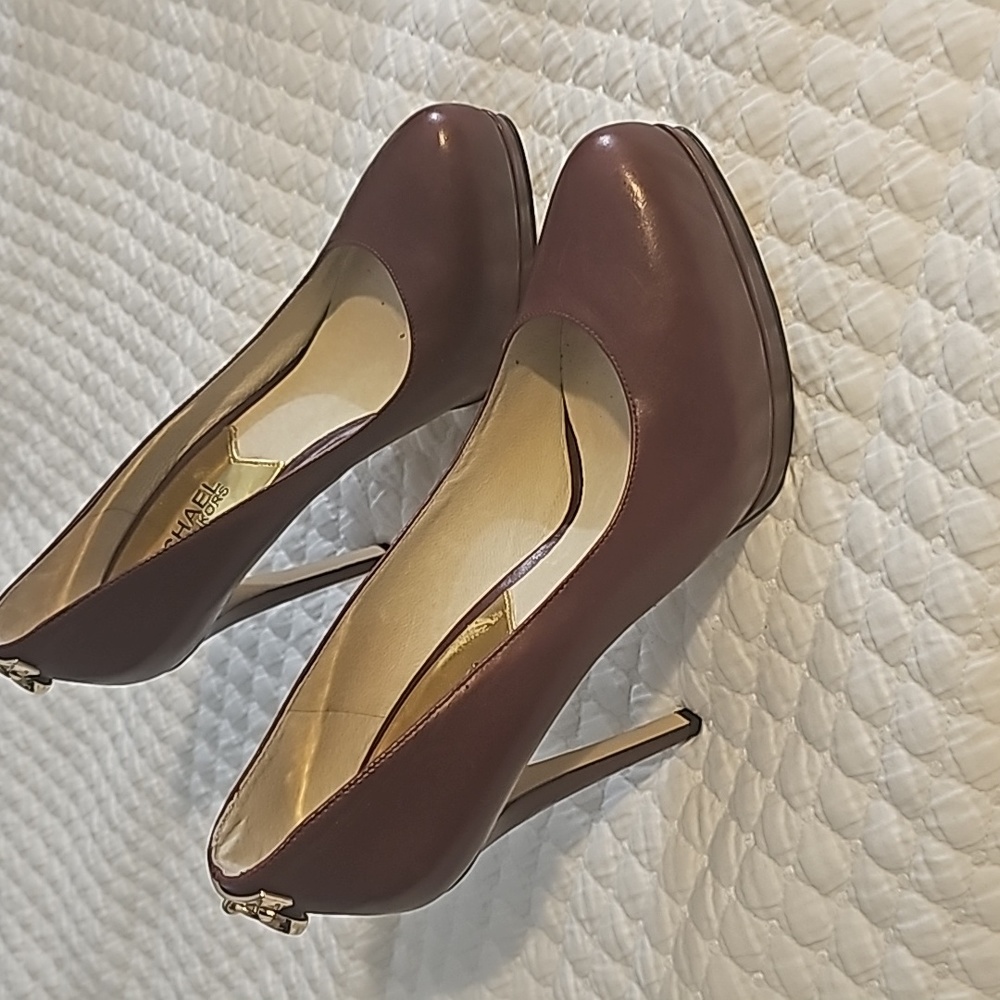 Michael Kors shoes red wine